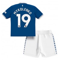 Everton Vitaliy Mykolenko #19 Replica Home Minikit 2023-24 Short Sleeve (+ pants)